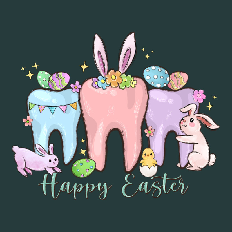 Happy Easter Teeth Premium Hoodie by MaliasSmallBusiness | Teevron
