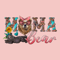 Mama Bear With Mama And Baby Urban Heavy Tee | Teevron
