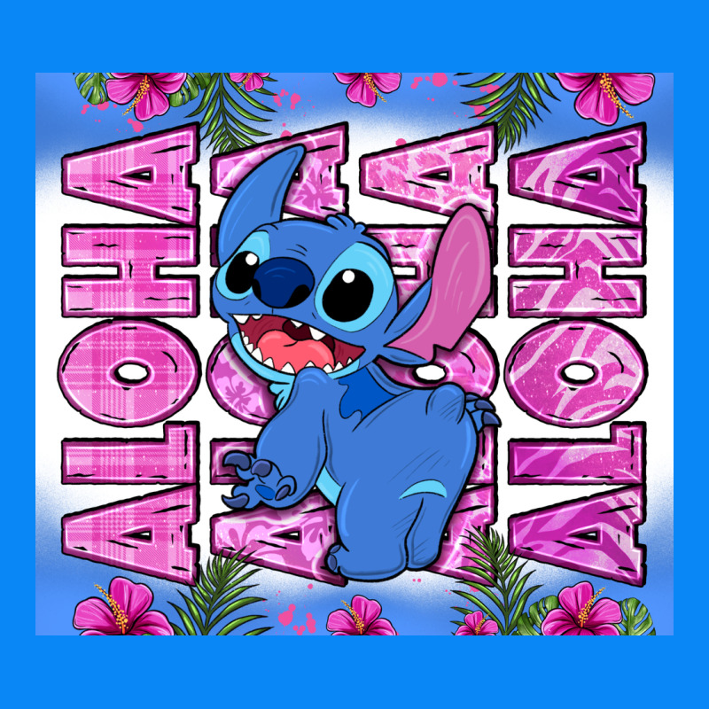 Aloha Stitch Zipper Hoodie by Zillion Design Studio | Teevron