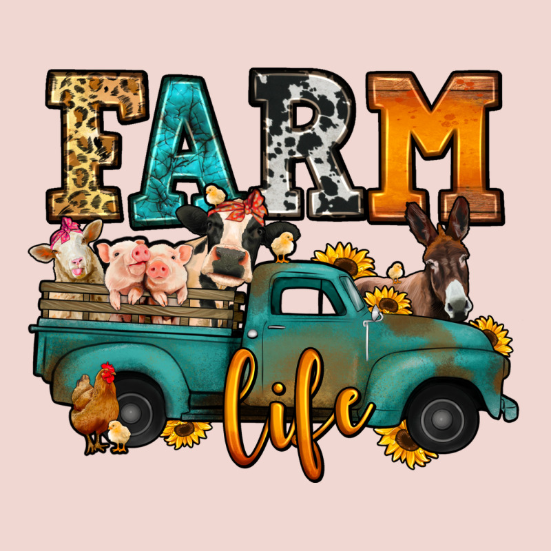 Farm Life Farm Animals Truck Premium Sweatshirt by Jasminsmagicworld | Teevron