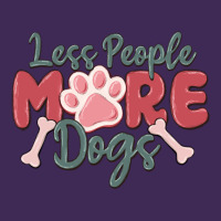 Less People More Dogs Premium Hoodie | Teevron