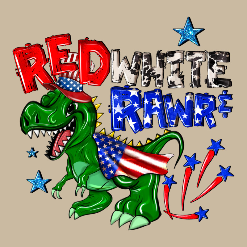 Red White Rawr Billie Wilder Long Sleeve Tee by texasbilliewilder | Teevron