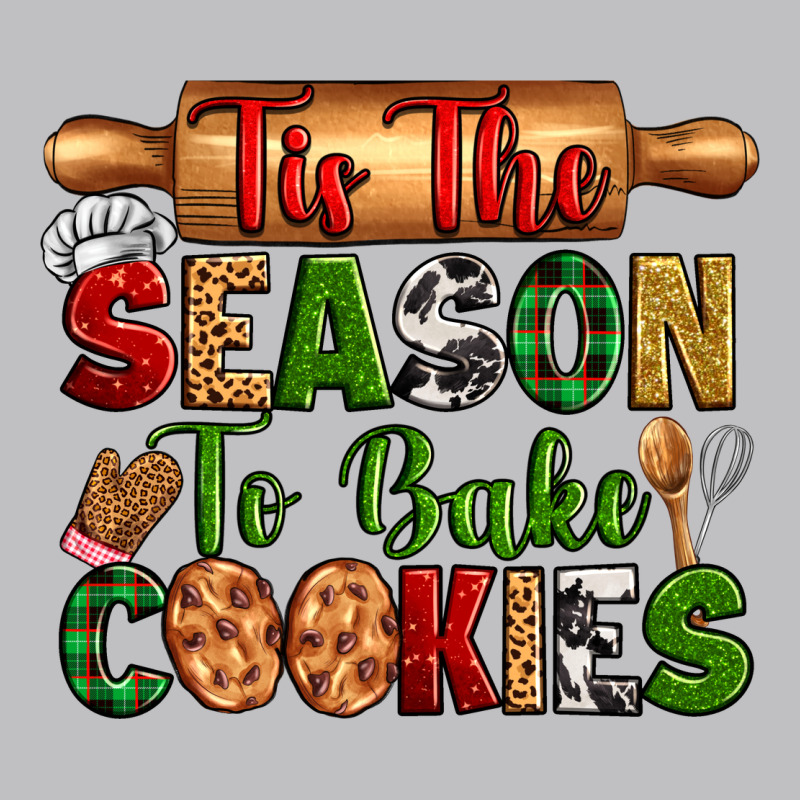Tis The Season To Bake Cookies Long Sleeve Tee by Zillion Design Studio | Teevron