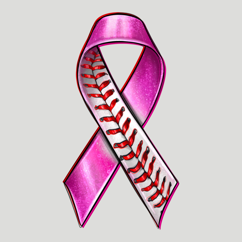 Breast Cancer Ribbon Baseball Zipper Hoodie by texasbilliewilder | Teevron