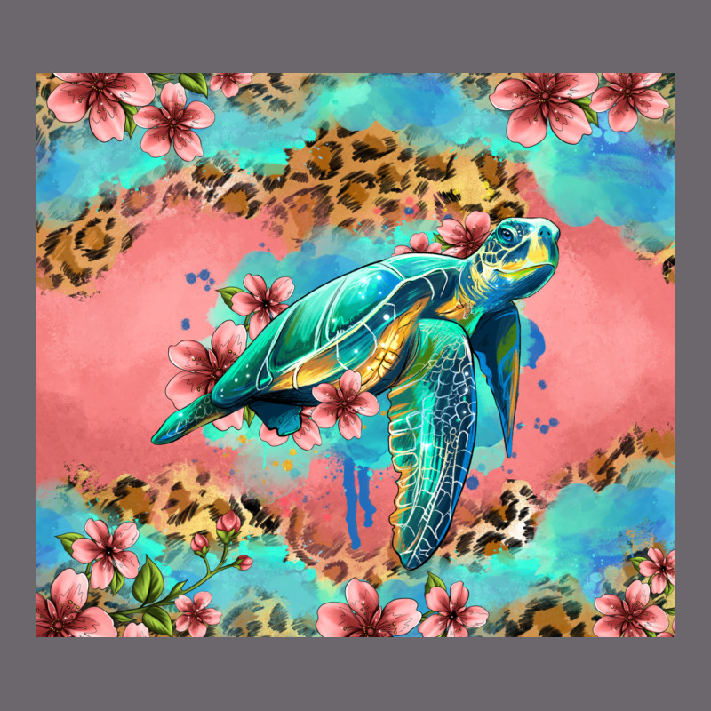 Floral Turtle Premium Sweatshirt by Jasminsmagicworld | Teevron