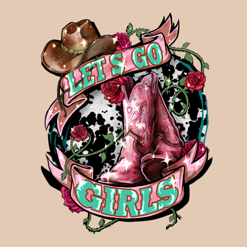 Lets Go Girls Cowboy Boots Cowgirl Urban Hoodie by NancyCooperArtShop | Teevron