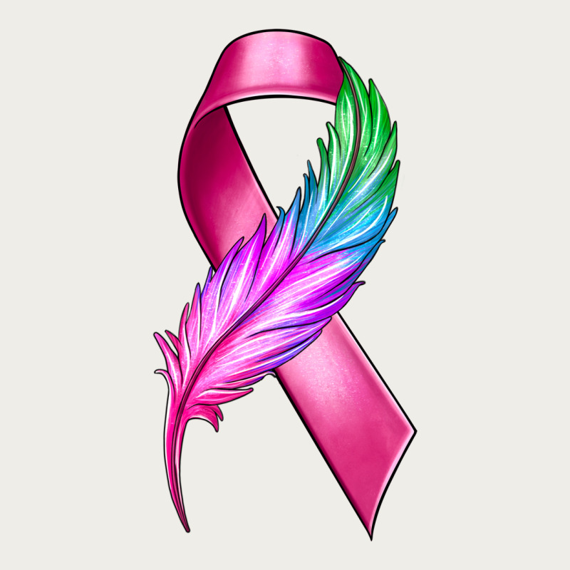 Breast Cancer Ribbon With Feather Zipper Hoodie by texasbilliewilder | Teevron