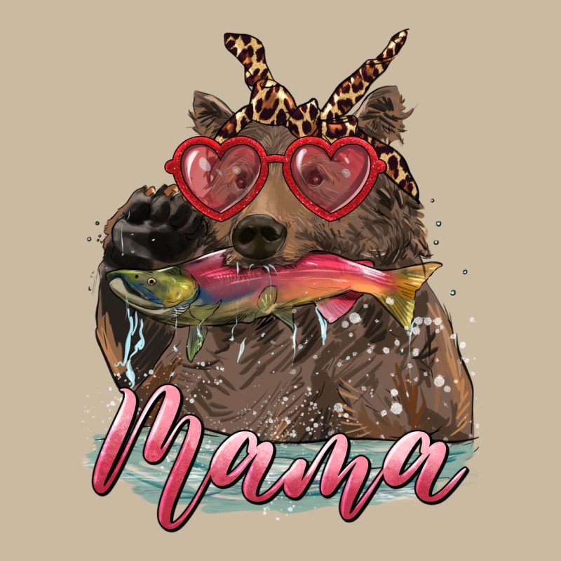 Mother's Day Mama Bear Wıth Bandana And Glasses Long Sleeve Tee by RanaPortraitStore | Teevron