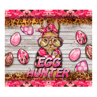 easter pink camouflage egg hunter  bunny | Teevron