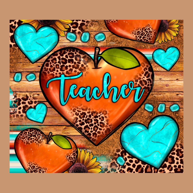 Teacher Hearts Heavyweight Hoodie by JahusDesignShop | Teevron