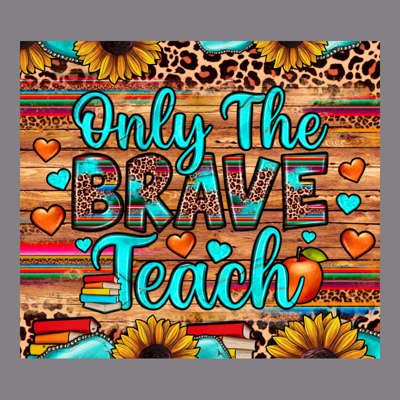 Only The Brave Teach Heavyweight Hoodie by JahusDesignShop | Teevron