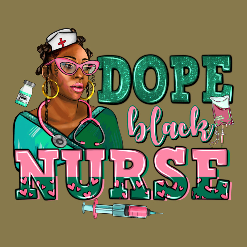 Afro  Nurse Dope Black Premium Hoodie by AdoDesignShop | Teevron