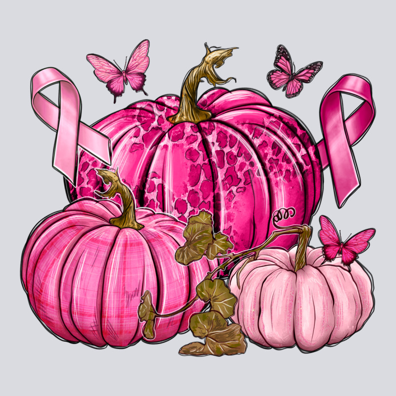 Breast Cancer We Wear Pink With Pumpkin And Ribbon Zipper Hoodie by texasbilliewilder | Teevron