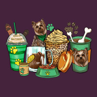 Yorkshire Terrier Coffee Cups Long Sleeve Tee | Teevron