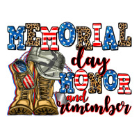 Memorial Day Honor And Remember Long Sleeve Tee | Teevron