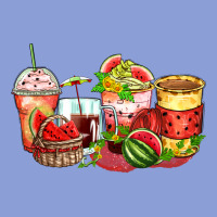 Watermelon Farm Fresh Coffee Cups Long Sleeve Tee | Teevron