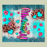 Mommy Leopard Turquoise Heavyweight Hoodie | Teevron