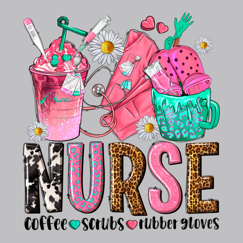 Nurse Coffee Scrubs Rubber Gloves Classic Tee by texasbilliewilder | Teevron