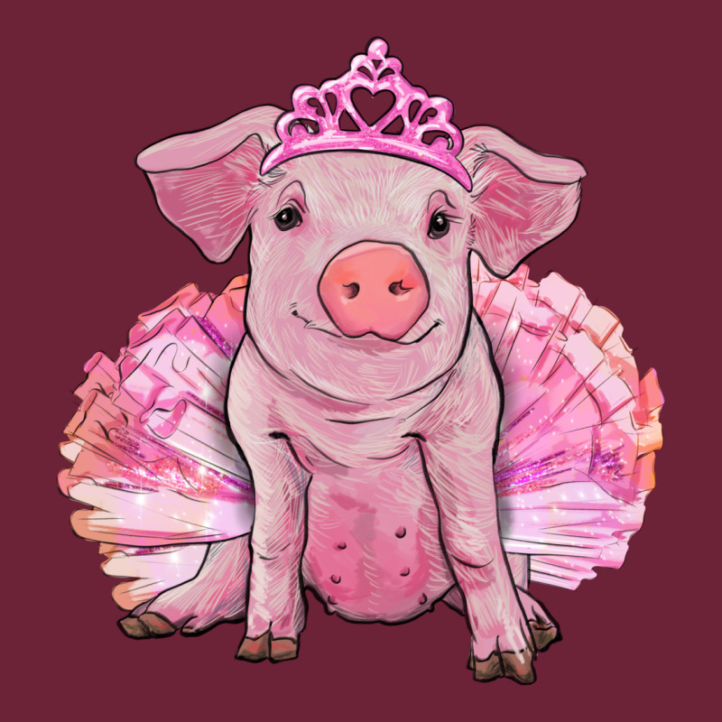 Balerina Pig With Tutu Long Sleeve Tee by RanaPortraitStore | Teevron