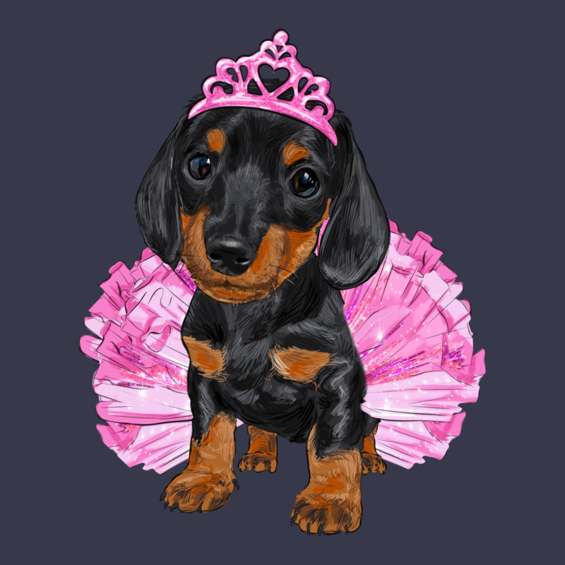 Balerina Dachshund With Tutu Long Sleeve Tee by RanaPortraitStore | Teevron