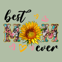 Best Mom Ever With Sunflower Urban Heavy Tee | Teevron