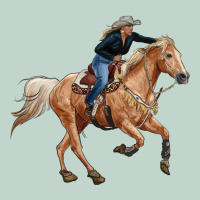 Horse Body With Cowgirl Zipper Hoodie | Teevron