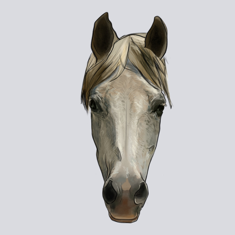 Horse Head Zipper Hoodie by RanaPortraitStore | Teevron