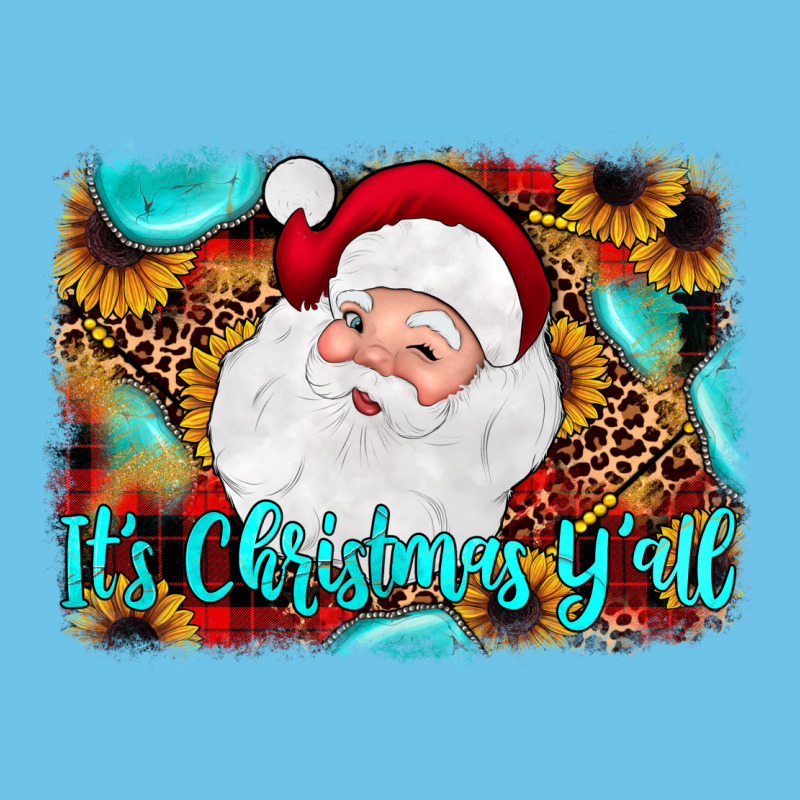 It's Christmas Y'all Background Premium Sweatshirt by JahusDesignShop | Teevron