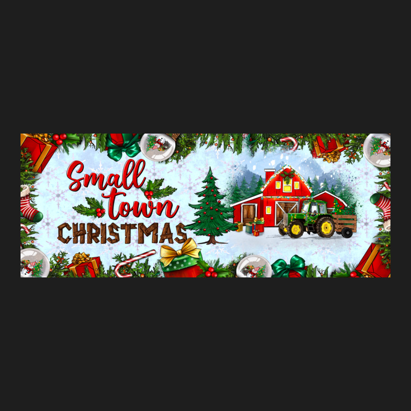 Small Town Christmas Heavyweight Hoodie by BundleAndBundleShop | Teevron