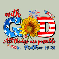 With God All Things Are Possible Usa Long Sleeve Tee | Teevron