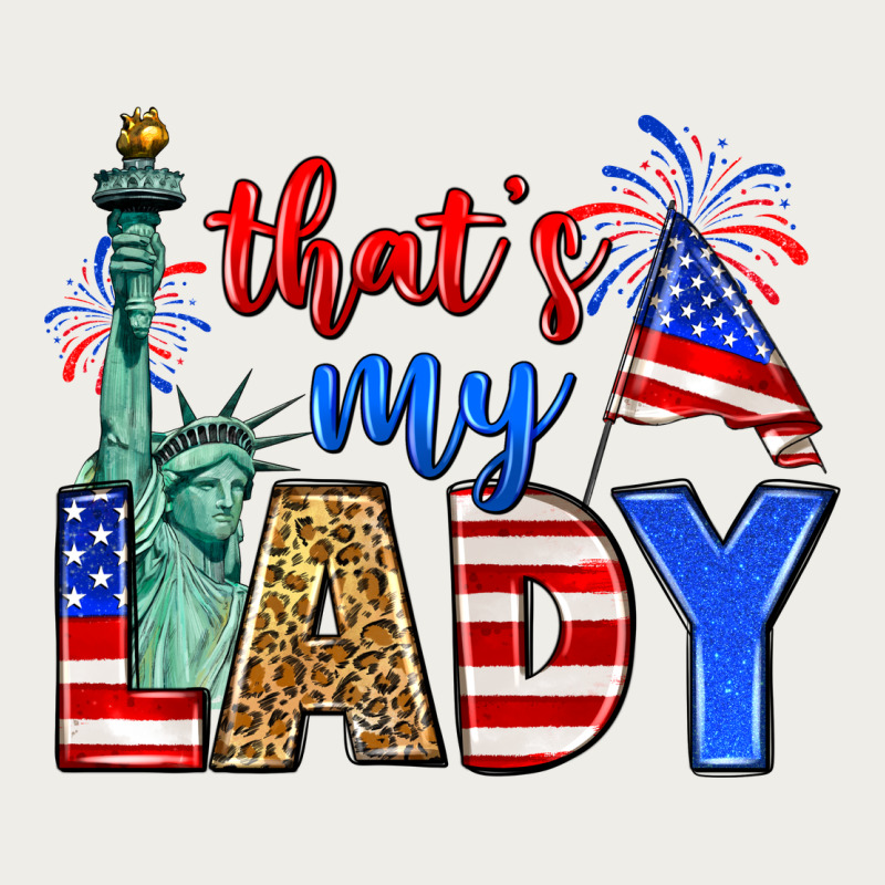 That's My Lady 4th Of July Zipper Hoodie by Zillion Design Studio | Teevron