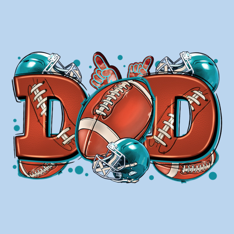 Dad American Football Classic Tee by Zillion Design Studio | Teevron