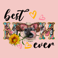 Best Mom Ever With Cow Urban Heavy Tee | Teevron