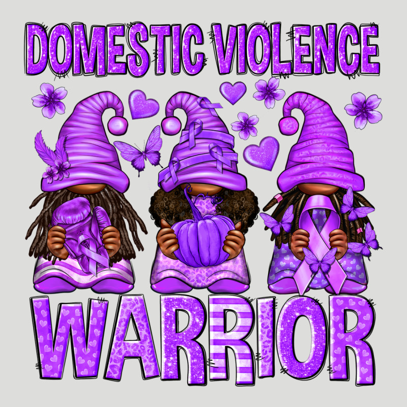 Domestic Violence Warrior Afro Gnomes Zipper Hoodie by texasbilliewilder | Teevron