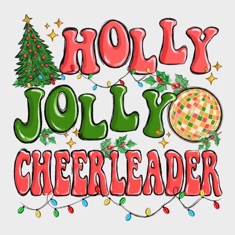 Holly Jolly Cheerleader Urban Hoodie by MaliasSmallBusiness | Teevron
