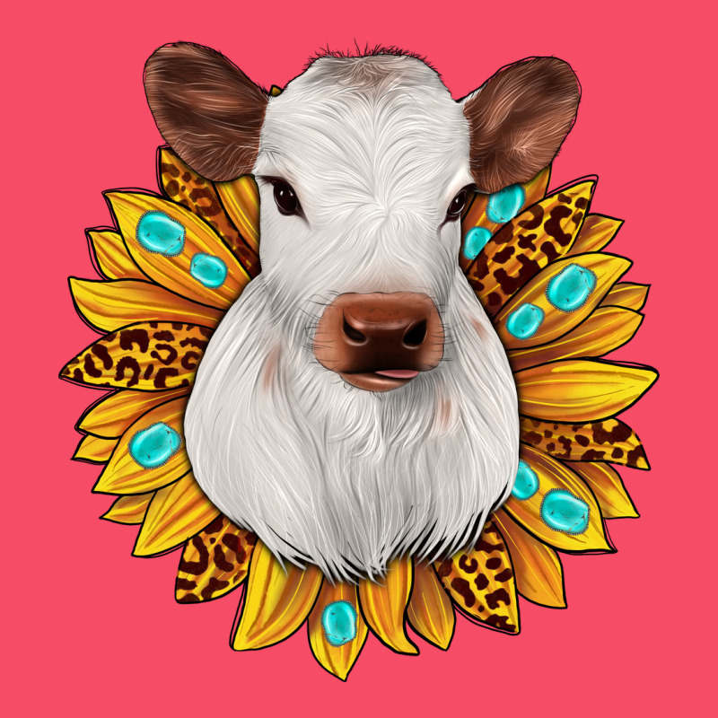 Sunflower Heifer Premium Sweatshirt by JahusDesignShop | Teevron