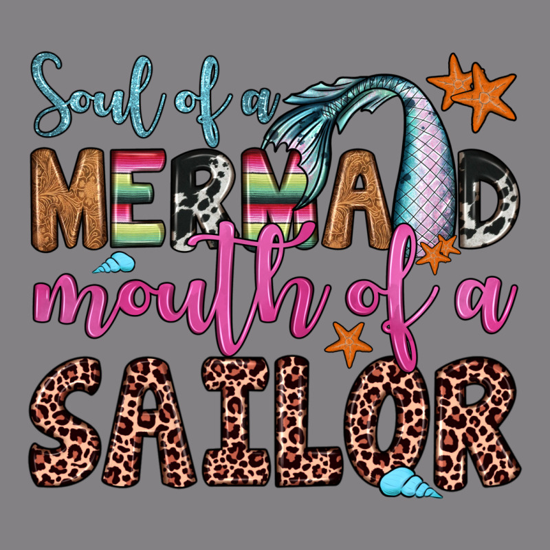Soul Of A Mermaid Mouth Of A Sailor Heavyweight Hoodie by JahusDesignShop | Teevron