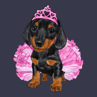 Balerina Dachshund With Tutu Long Sleeve Tee | Teevron