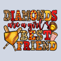 Diamonds Are A Girl's Best Friend Softball Premium Sweatshirt | Teevron