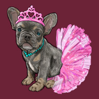 Balerina French Bulldog With Tutu Long Sleeve Tee | Teevron