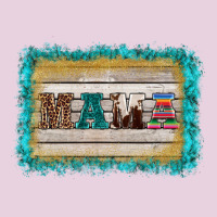 Western Turquoise's Mama Background Ladies Tee | Teevron
