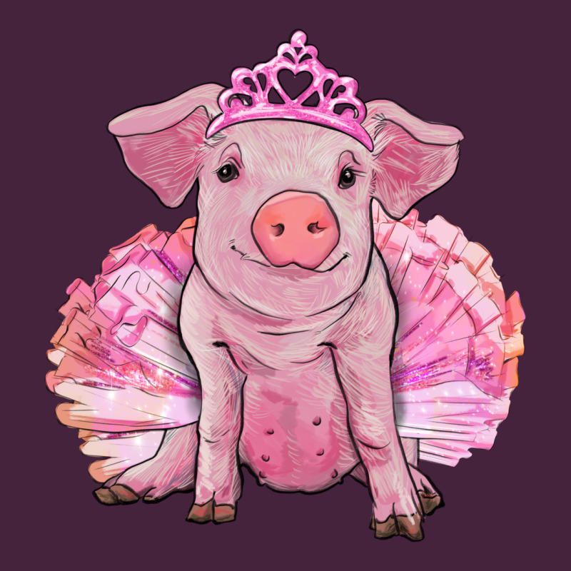 Balerina Pig With Tutu Long Sleeve Tee by RanaPortraitStore | Teevron