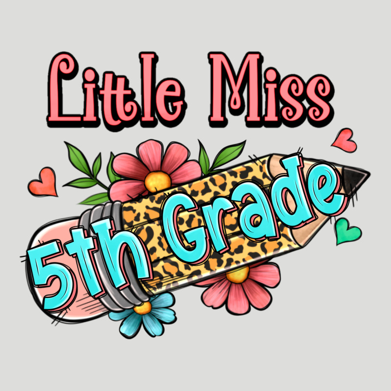 Little Miss Fifth Grade Zipper Hoodie by RanaPortraitStore | Teevron