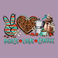 Peace Love Coffee Heavyweight Hoodie | Teevron