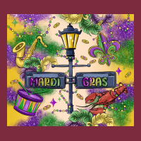 Mardi Gras Street Lights Premium Hoodie | Teevron