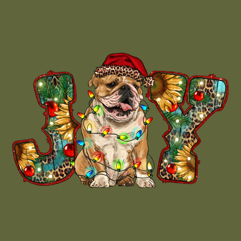 Bulldog Christmas Joy Classic Tee by RanaPortraitStore | Teevron