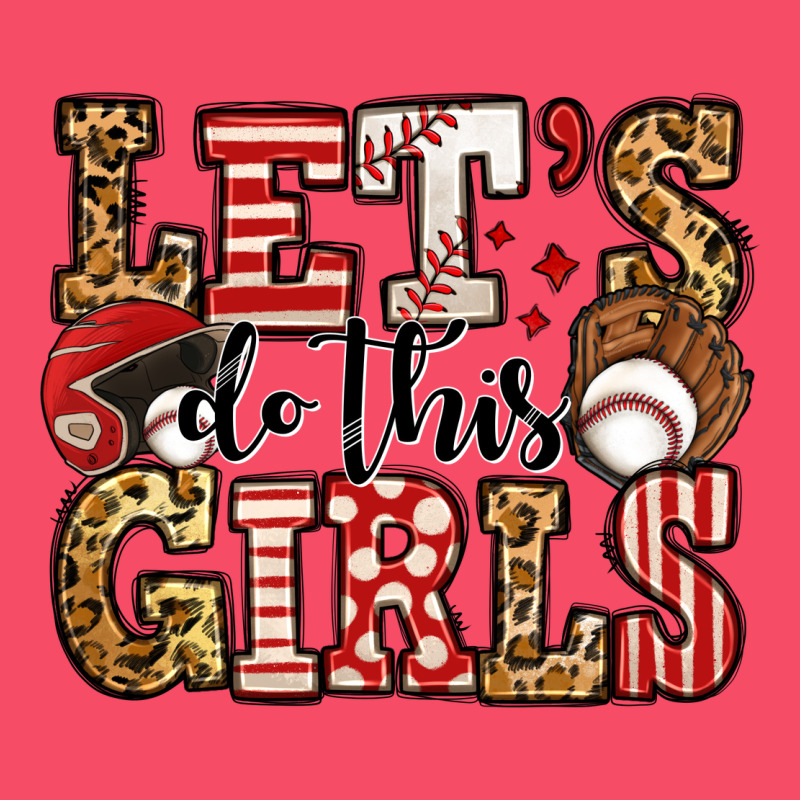 Let's Do This Girls Baseball Premium Sweatshirt by Jasminsmagicworld | Teevron