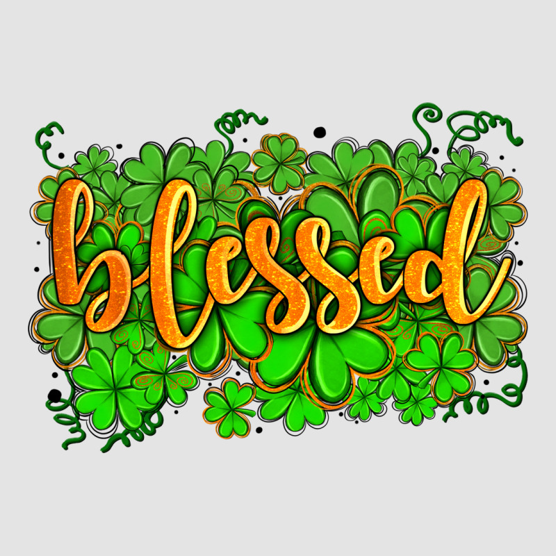 Blessed With  Shamrocks Premium Sweatshirt by AdoDesignShop | Teevron