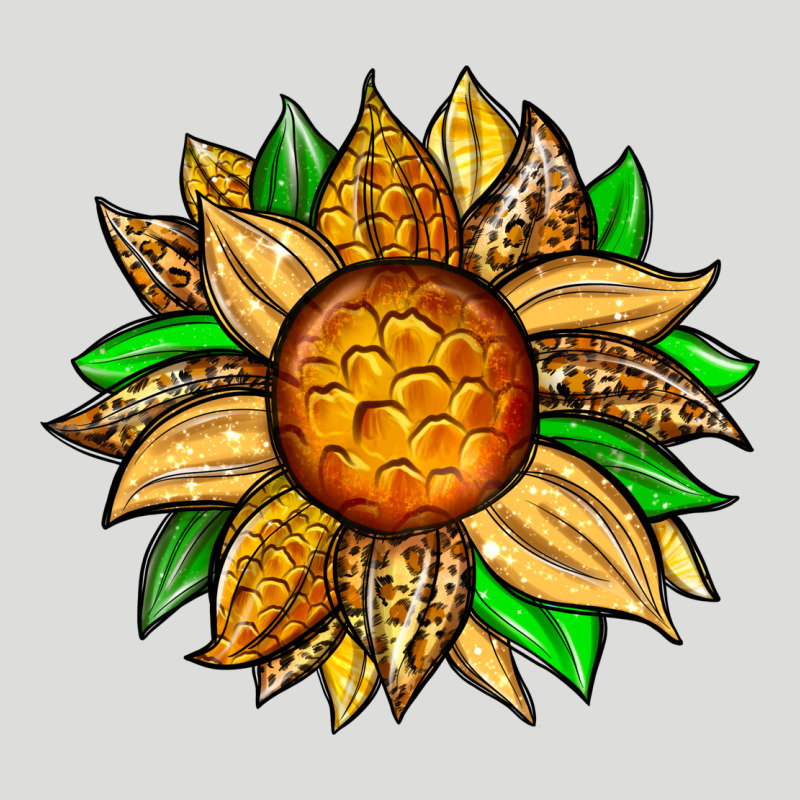 Pineapple Sunflower Zipper Hoodie by Zillion Design Studio | Teevron