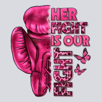 Her Fight Is Our Fight Cancer Zipper Hoodie | Teevron